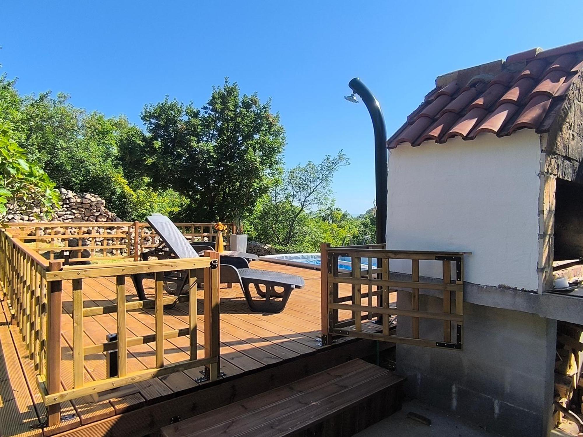 Holiday Home Lucija "" Private House With Pool "" Jablanac Luaran gambar
