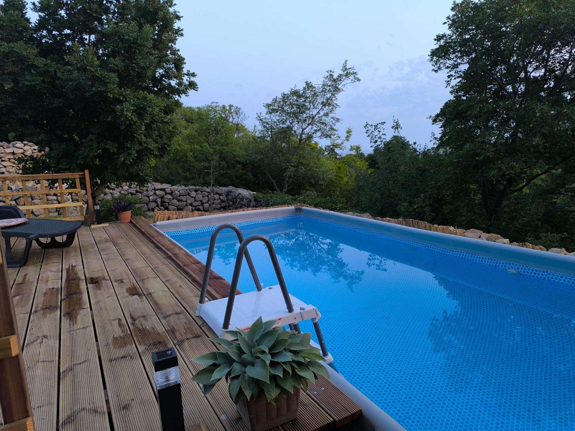 Holiday Home Lucija "" Private House With Pool "" Jablanac Luaran gambar